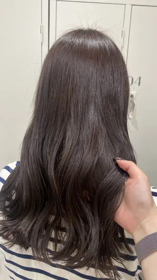 セミロング カラー ヘアアレンジ ボブ /ニュアンス/ satomi🧸💖のヘアスタイル