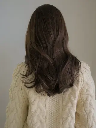 ロング カラー 日南乃/柔らか ブラウンカラーのヘアスタイル