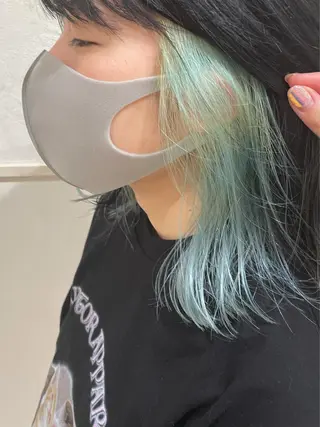 セミロング カラー 🩵ANELA東口 齋藤琴音💚のマツエク・マツパデザイン