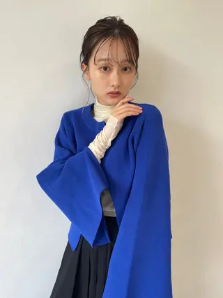 ミディアム カラー あ あのヘアスタイル