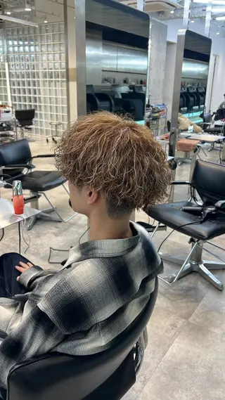 パーマ メンズ fifth PARK所属・fifth PARK HIN★T★のヘアスタイル