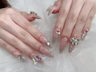 ロング ネイル 《LB》ラブリエ Nail&eyeのマツエク・マツパデザイン