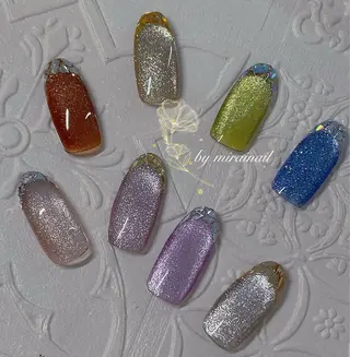 ネイル (∩_∩)ミモネイル /eyelashのネイルデザイン