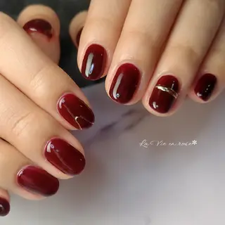 ネイル ラヴィアン ローズのネイルデザイン