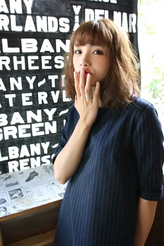 ミディアム カラー Hair  Design Lima所属・中村 海のヘアスタイル