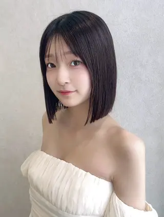 ショート 🍒韓国風ボブ🍒 syoのヘアスタイル