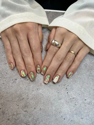 ネイル Ri.nail オクマトモカのネイルデザイン