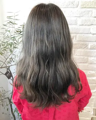 セミロング カラー ヘアアレンジ 遠藤 拓馬のヘアスタイル