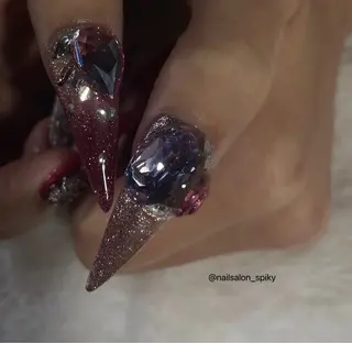 ネイル Spiky とうげ ふうかのネイルデザイン