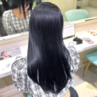 ロング カラー 透明感カラー/ kazusaのヘアスタイル