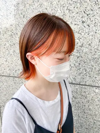 ショート ハイトーン/ベージュ 指名No.1荒木涼太のヘアスタイル