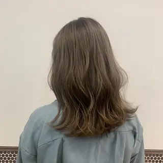 カラー 似合わせ/透明感カラ ー/QUATRO谷口のヘアスタイル