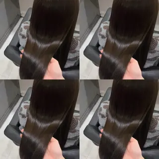 セミロング カラー 🦋エクステ/透明感 /艶髪🦋REISAのヘアスタイル