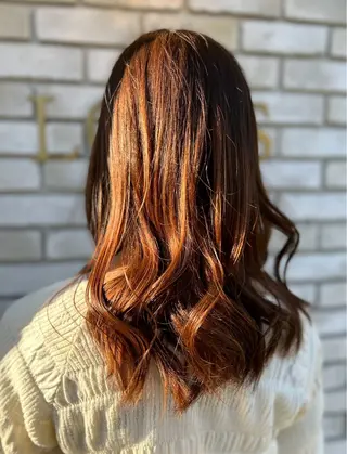 セミロング Agu gina 大宮/Yusei🦋のヘアスタイル