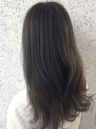 ロング カラー パーマ ヘアアレンジ ✨ハイクオリティ✨ 山本香也のヘアスタイル