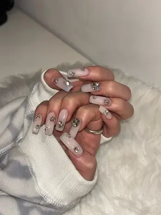 ネイル 🤍韓国/ワンホン myu🤍のネイルデザイン