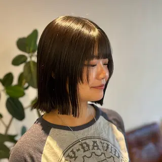 MASHU Grandvase所属・めい/透明感カラー /似合わせカットのヘアスタイル