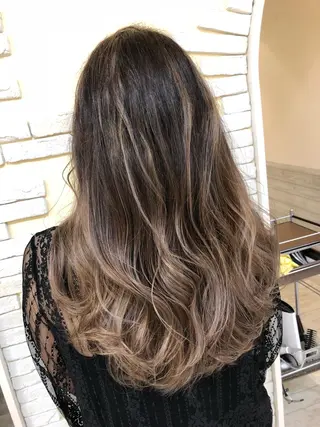 ロング カラー 🌟イメチェン美容師 🌟清水 大輝のヘアスタイル