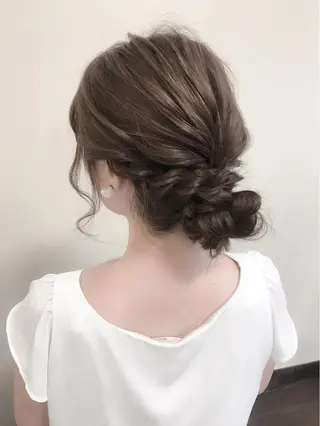 ロング ヘアアレンジ 沢田 瞳のヘアスタイル