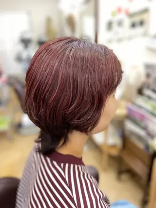 ショート カラー サロンドブーケ所属・河合 紗紀のヘアスタイル