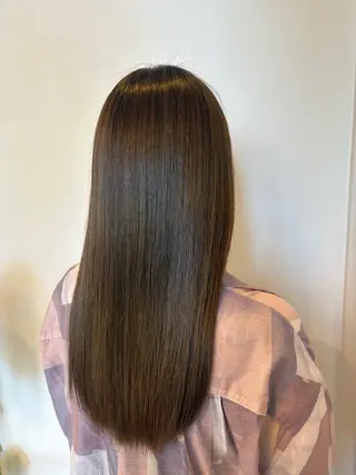 ロング 田中 希のヘアスタイル