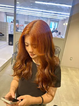 カラー 透明感ベージュ🤎 ナチュラルレイヤーのヘアスタイル