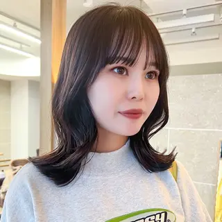 ミディアム カラー sand yokohama所属・✨️今だけ無料✨️ 鶴田みなみのヘアスタイル