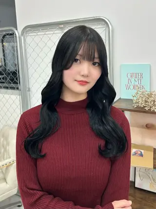 ロング カラー 🥀YUIHA🥀 テザインカラー♥のヘアスタイル