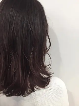 ミディアム カラー トップスタイリスト 👑田添幹宜のヘアスタイル