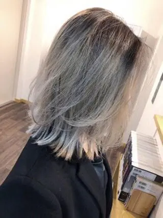 ミディアム カラー hair salon mementoのヘアスタイル