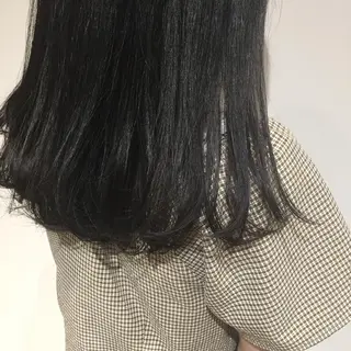 セミロング カラー ANY／SUE 千葉パーマのヘアスタイル