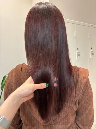 ロング カラー ボブ/透明感カラー/ 似合わせ🌿高田知那のヘアスタイル