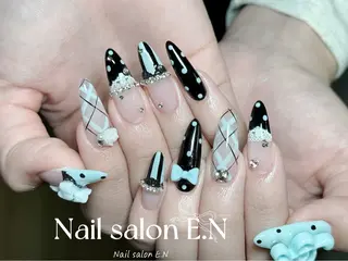 ネイル E.N🦋 長さ出し/持ち込みのネイルデザイン