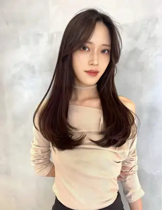 ロング 韓国ヘア/髪質改善 TAKAHIROのヘアスタイル