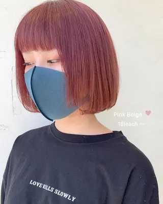 ミディアム カラー mako🌷ミニモ 限定クーポン多数🆕のヘアスタイル