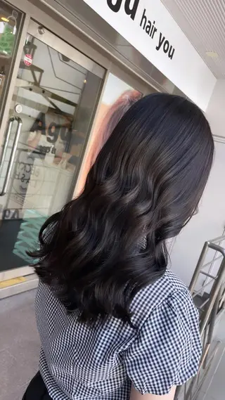 セミロング カラー Agu  hair you所属・♡ yumaのヘアスタイル