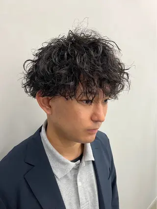 パーマ メンズ 坂本響 メンズカット/パーマのヘアスタイル