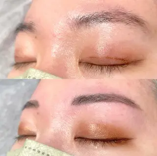 アイブロウ 大阪福島韓国束感まつ げ Sayaka🤍のマツエク・マツパデザイン