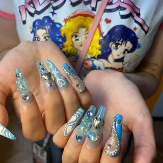 ネイル Amber21.所属・Nagahama Akariのネイルデザイン