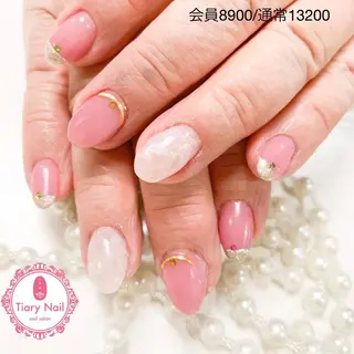 ネイル 💗🪽Tiary Nail🪽💗のネイルデザイン