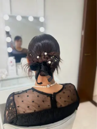 ロング ヘアセット/金山 佐野 妃都美のヘアスタイル