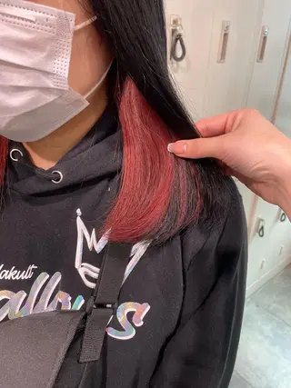 セミロング カラー alicetokyo 🦋宮葉🦋のマツエク・マツパデザイン