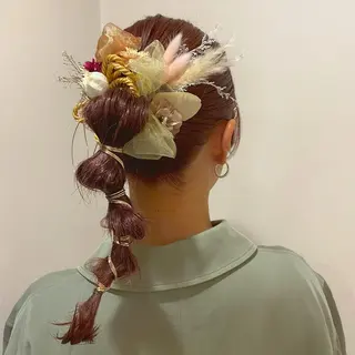 ヘアアレンジ 顔まわり🤍小顔 カット🤍みさきのヘアスタイル