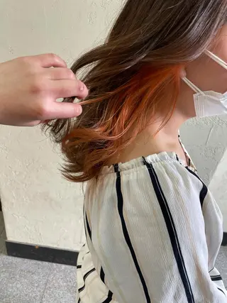 セミロング 大泉 美久のヘアスタイル