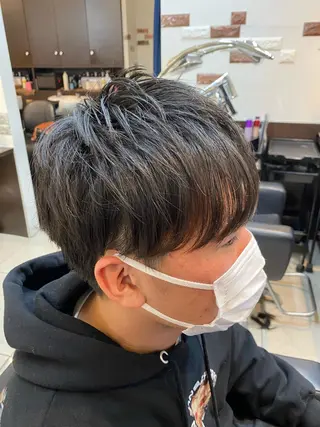 メンズ ショートボブ✨️ 池田芽生のヘアスタイル