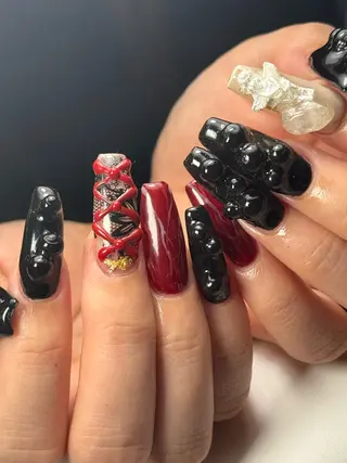 ネイル Nail Salon L'arc所属・💊大阪/心斎橋 moni🧠のネイルデザイン