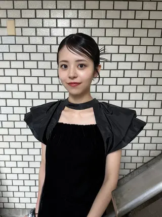 ヘアアレンジ まろやか透明感カラー ♡MANAのヘアスタイル