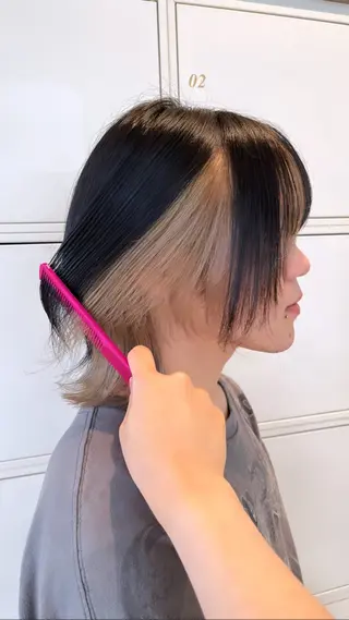 カラー 工藤 彩夏のヘアスタイル