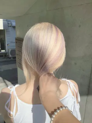 ミディアム 岩切 晴香のヘアスタイル