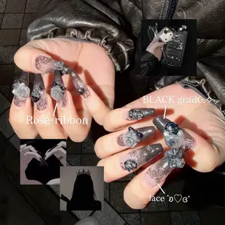 ネイル 長瀬 瑠霞のネイルデザイン